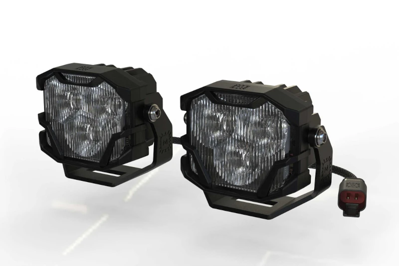 Morimoto 4Banger NCS Series LED Light Pods (White/Wide) | BAF005