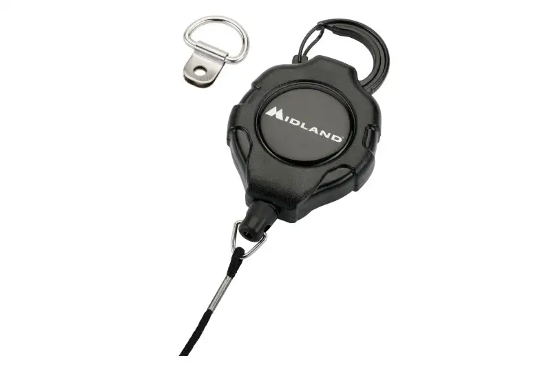 Midland Radio Retractable Mic Tether | MXMCBK
