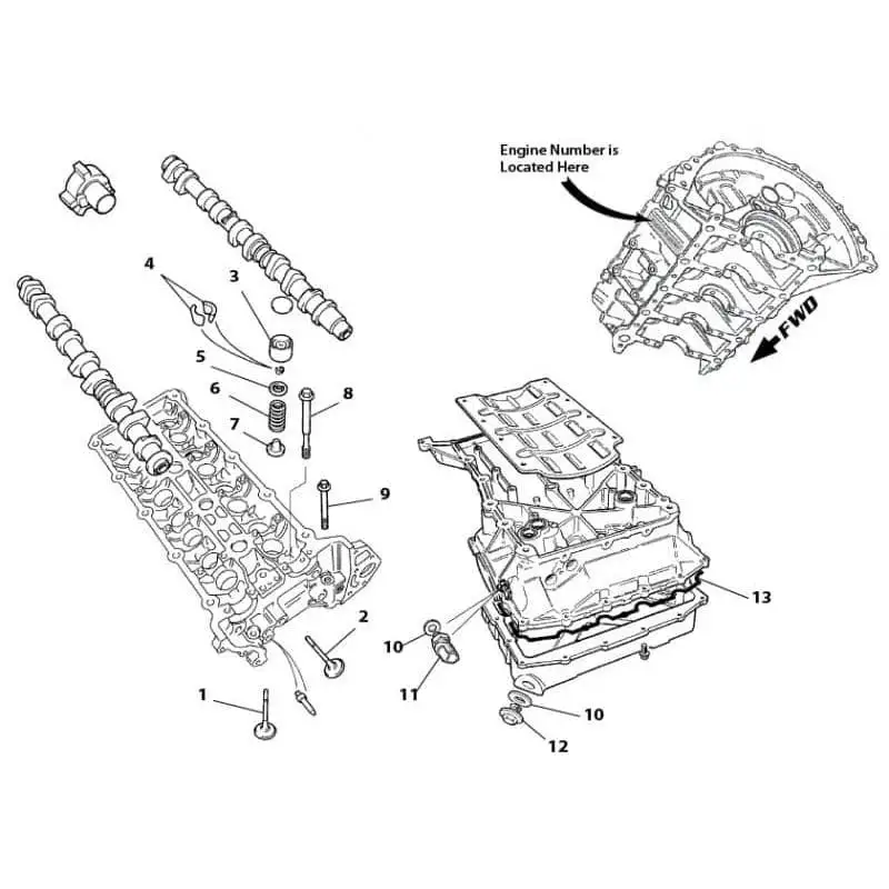 Valve Spring, XK8