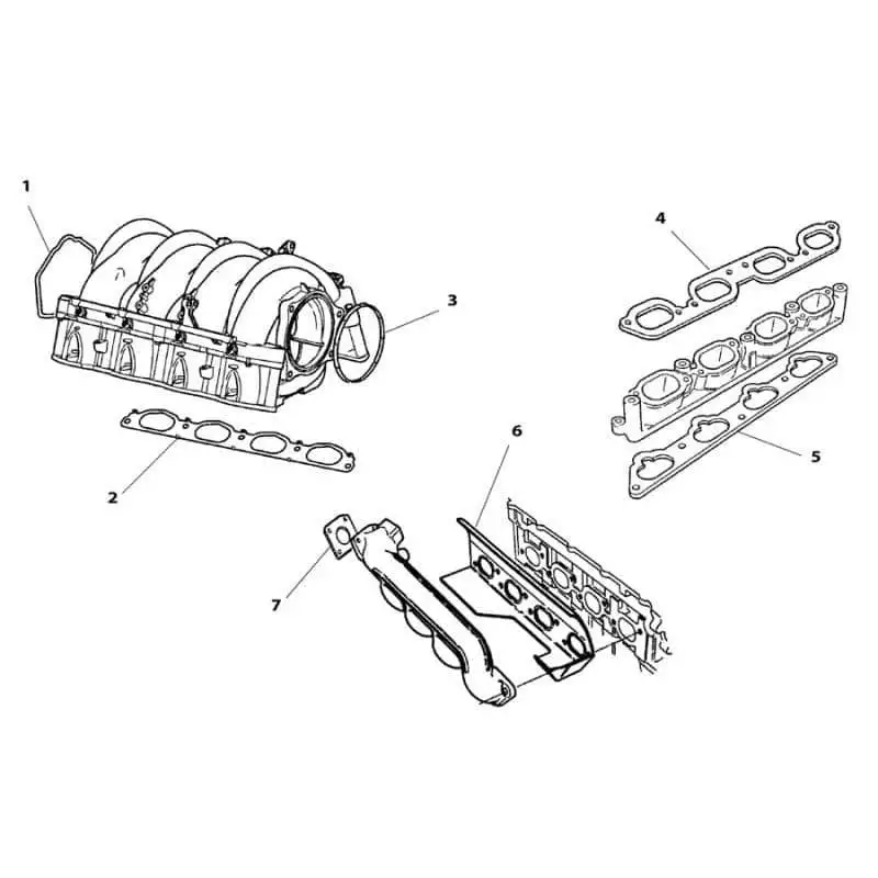 Gasket, RH, Exhaust Manifold, V-8