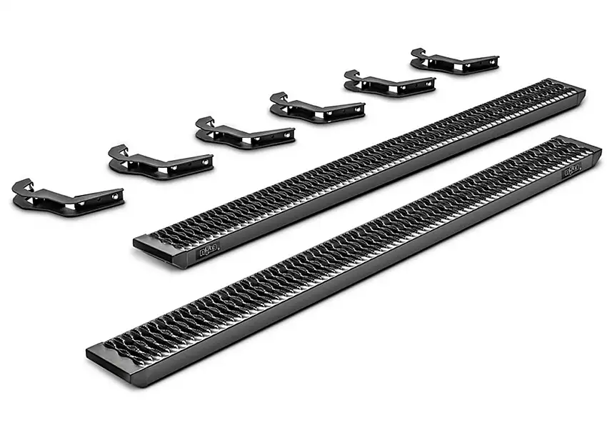 N-FAB GFC19QC-TX Growler - Cab Len-19 (NewBody)-26 Silv/Sierra1500/20-26 GM HD Dbl- TX Blk