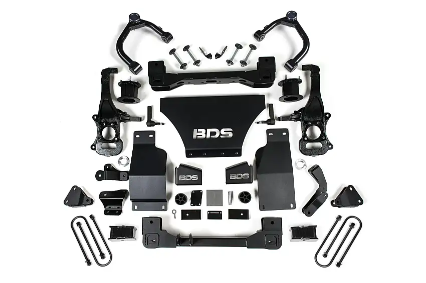 BDS Suspension BDS1852H 2025-2026 Chevy/GMC 1500 4wd 4" Suspension Lift Kit w/ARC, V8 Gas, 3" Rear, Bloc