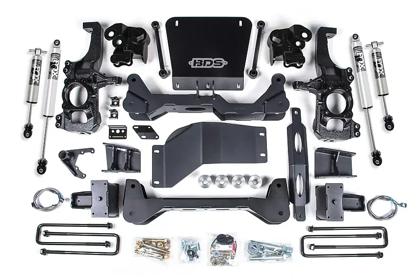 BDS Suspension BDS767FPP 2020-2026 Chevrolet Silverado/GMC Sierra 2500HD/3500HD 4wd, 5" NTBD Suspension L