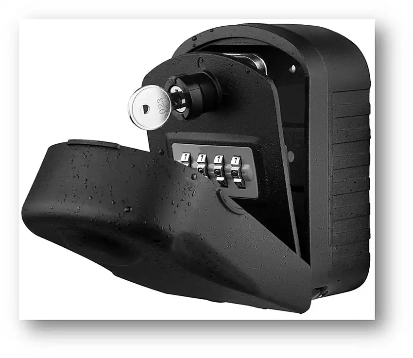Pop and Lock PL9300 Key Vault Lock Box For Trailers