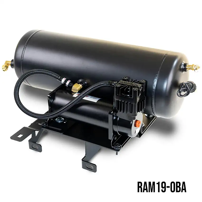 Kleinn Automotive Air Horns RAM19-OBA Onboard Air System