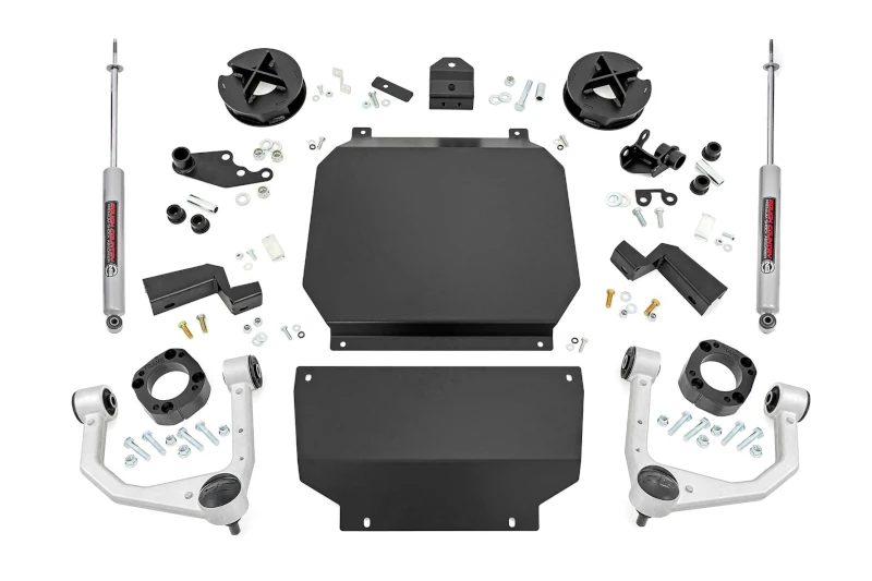 2022-2025 Toyota Tundra Rough Country 3.5 inch Lift Kit (N3 Rear Shocks) | 70330