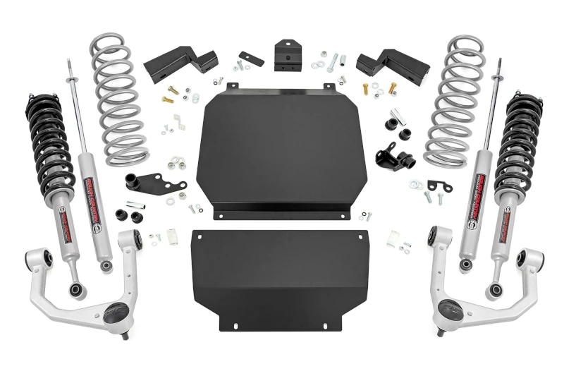 2022-2025 Toyota Tundra Rough Country 3.5 inch Lift Kit (N3 Struts & N3 Shocks) | 70331
