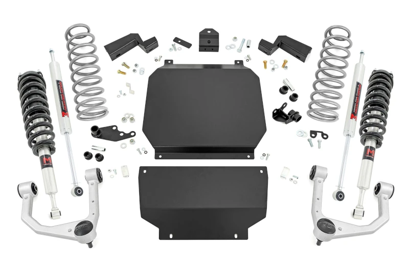 2022-2025 Toyota Tundra Rough Country 3.5 inch Lift Kit (M1 Struts & M1 Shocks) | 70340