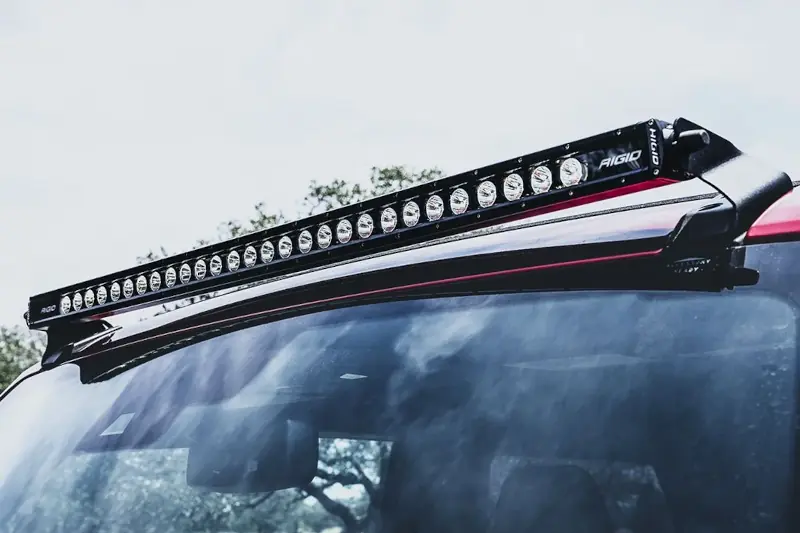 2021-2025 Ford Bronco RIGID Roof Line Light Kit with a SR Spot/Flood Combo Bar | 46724