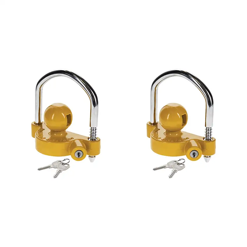 Reese Towpower (2-Pack) Trailer Coupler Lock, Universal Fit, Display Card