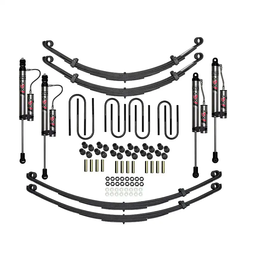 Skyjacker S274WK-X 2 in. Suspension Lift Kit With ADX 2.0 Remote Reservoir Aluminum Monotube Shocks