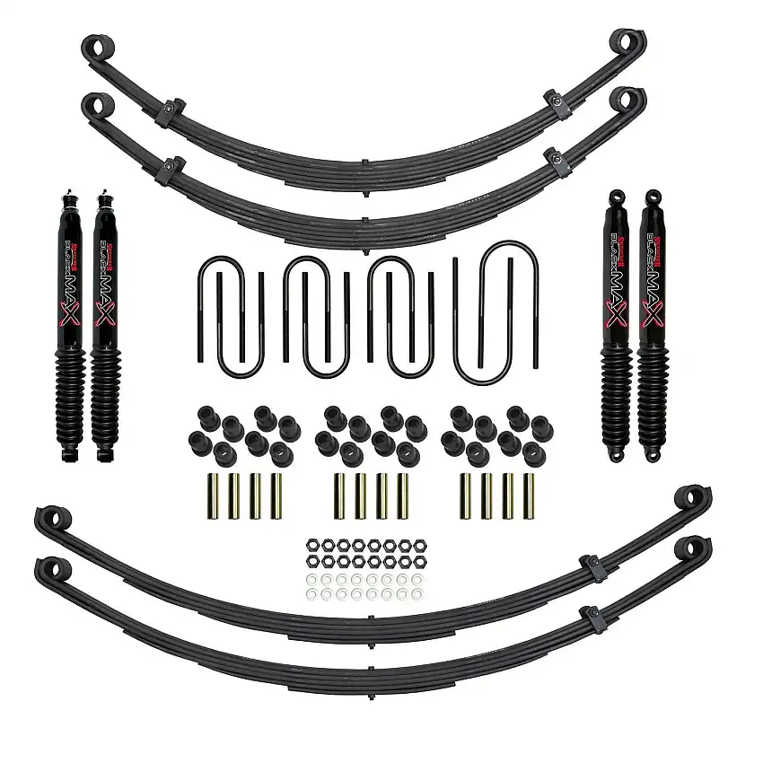 Skyjacker S471WK-B 4 in. Suspension Lift Kit With Black MAX Shocks