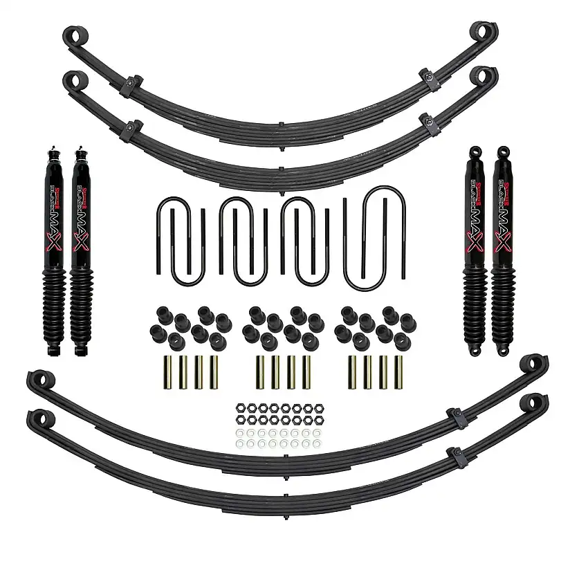 Skyjacker S474WK-B 4 in. Suspension Lift Kit With Black MAX Shocks
