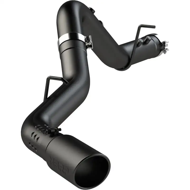 MBRP Armor Black Series 4" DPF-Back Aluminized Steel Exhaust System 20-26 GM 6.6L Duramax