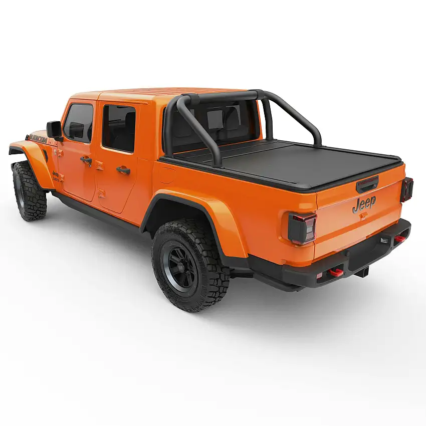 EGR SBAR0162 EGR SBAR0162-RollTrac Sport Bar - Black Steel for 2020-2025 Jeep Gladiator JT