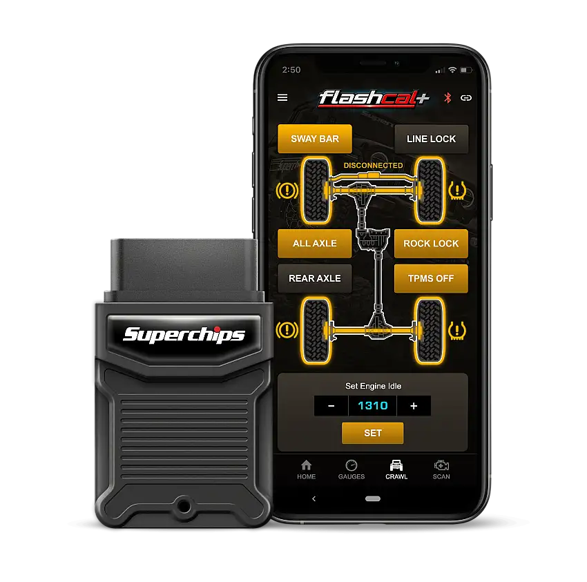 Superchips SC-MOD Flashcal+ for Jeep Wrangler/Gladiator