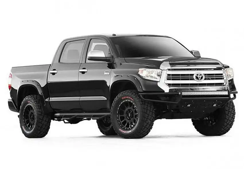 N-FAB T141LRSP-TX RSP PreRunner Front Bumper - Direct Fit (1-38" Rigid E) - 14-19 Tundra-TX Blk