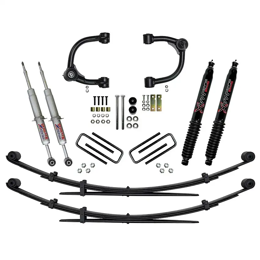 Skyjacker TC536STUBKS 3 In. Performance Strut Lift System With Rear Black MAX 8500 Shocks.