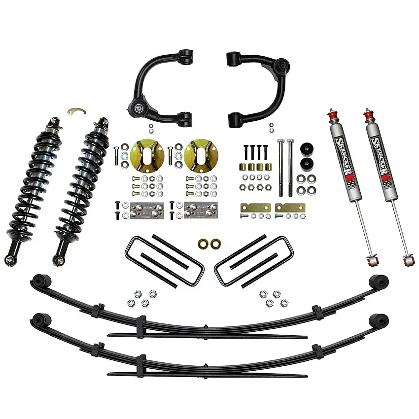 Skyjacker TC536UMKS 3 In. Coilover Lift System With Rear M9500 Monotube Shocks.