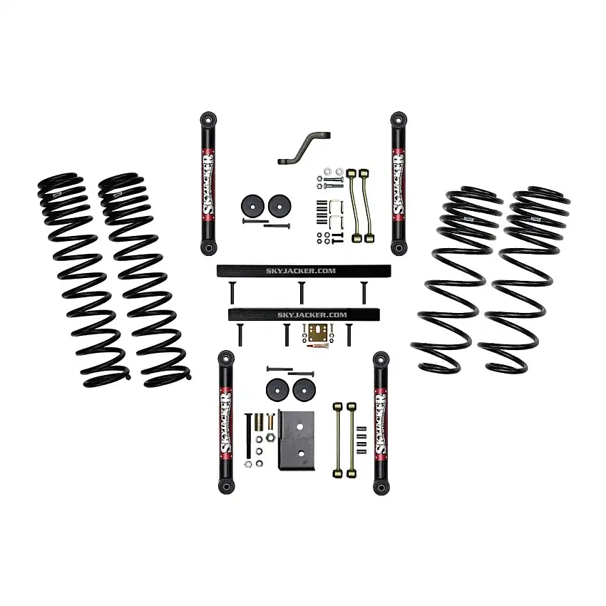 Skyjacker TJ401BLT 4 in. Component Box With Dual Rate Long Travel Coil Springs.