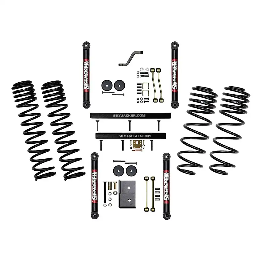 Skyjacker TJ403BLT 4 in. Component Box With Dual Rate Long Travel Coil Springs.