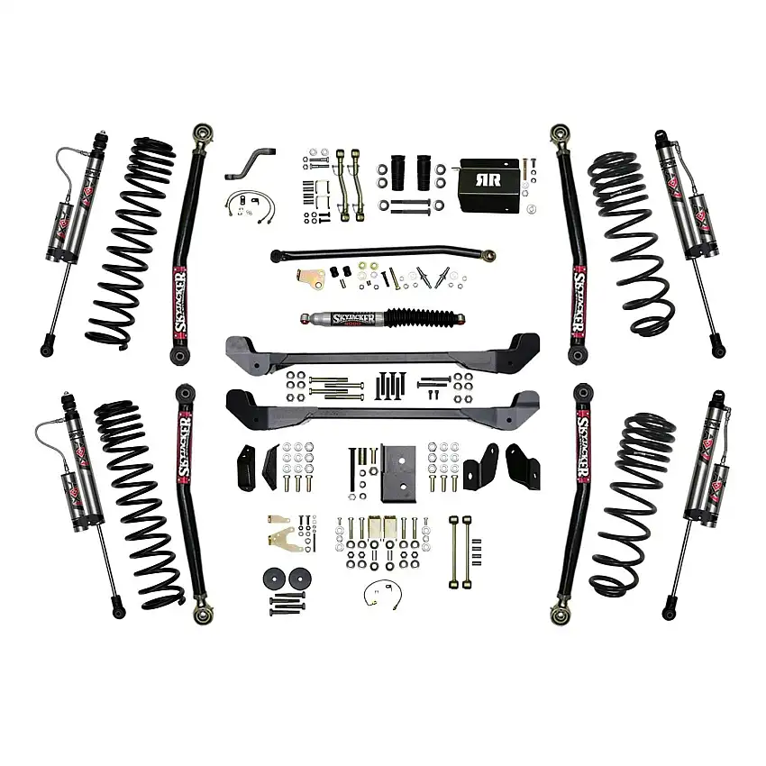 Skyjacker TJ60RR1LTK-X 6 in. Suspension Lift System With ADX 2.0 Remote Reservoir Shocks.