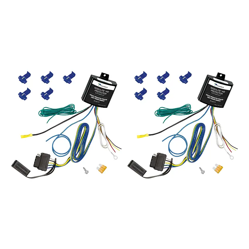 Tekonsha (2-Pack) ModuLite® HD Protector w/Integrated Circuit & Overload Protection & 5-Flat Connector for Backup Light or Surge Brake Lockout Circuit