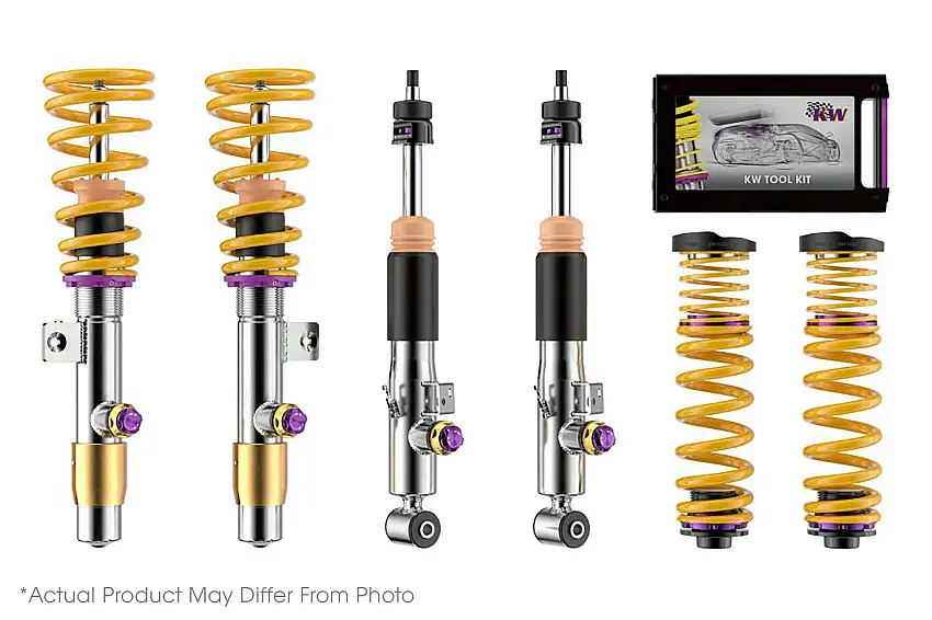 KW Suspensions 3A7200ER KW V4 Coilover Kit Bundle