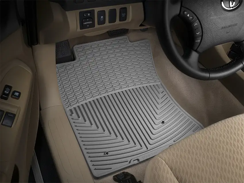 WeatherTech All Weather Floor Mats; Gray; Front W123GR
