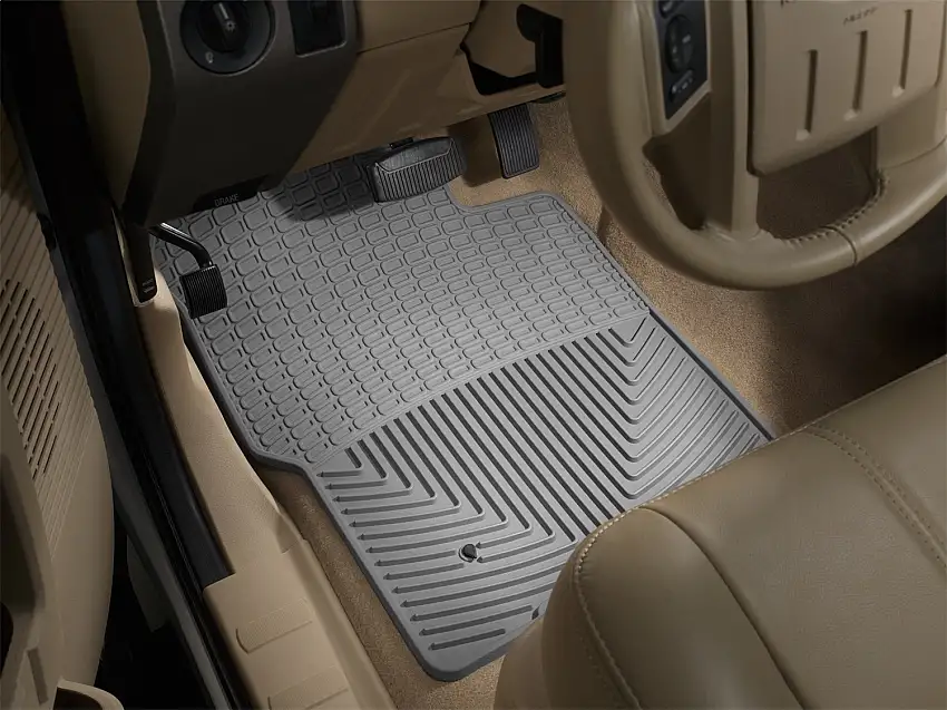 WeatherTech All Weather Floor Mats; Gray; Front W19GR