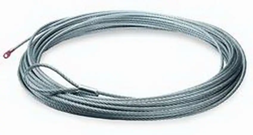Warn 38423 Winch Cable 3/8 x 125 Galvanized Aircraft Wire Rope