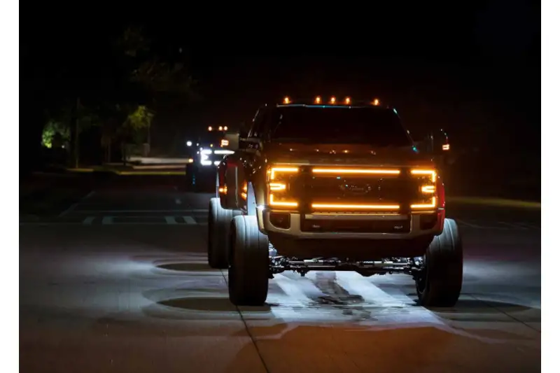 2020-2022 Super Duty Morimoto XBG LED DRL Grille | XBG11 (Black)