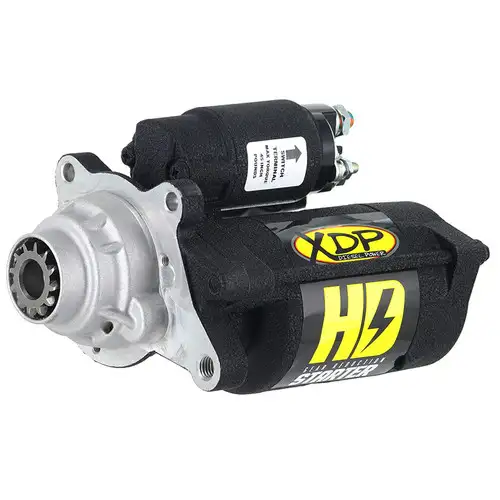 XDP WRINKLE BLACK GEAR REDUCTION STARTER XD256
