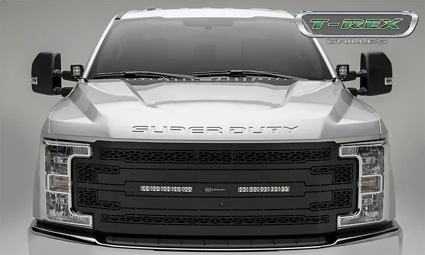 T-Rex Grilles Z315371 ZROADZ Grille, Black, Mild Steel, 1 Pc, Replacement