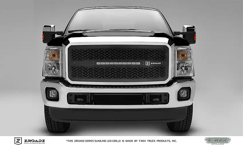 T-Rex Grilles Z315461 ZROADZ Grille, Black, Mild Steel, 1 Pc, Insert