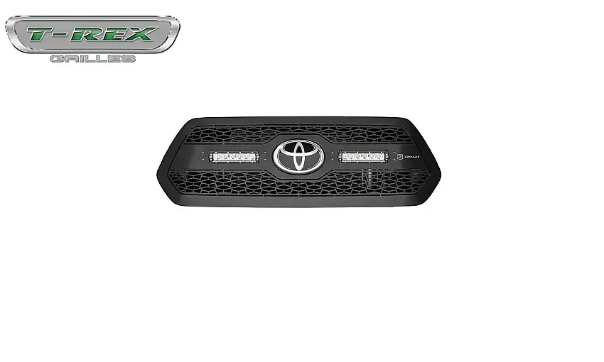T-Rex Grilles Z319511 ZROADZ Grille, Black, Mild Steel, 1 Pc, Insert