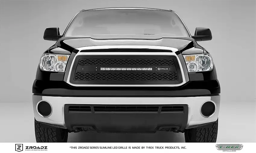 T-Rex Grilles Z319631 ZROADZ Grille, Black, Mild Steel, 1 Pc, Insert