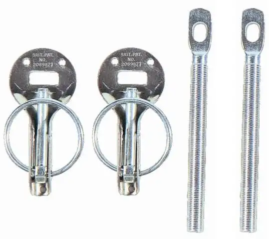 Sparco Hood Pin Silver