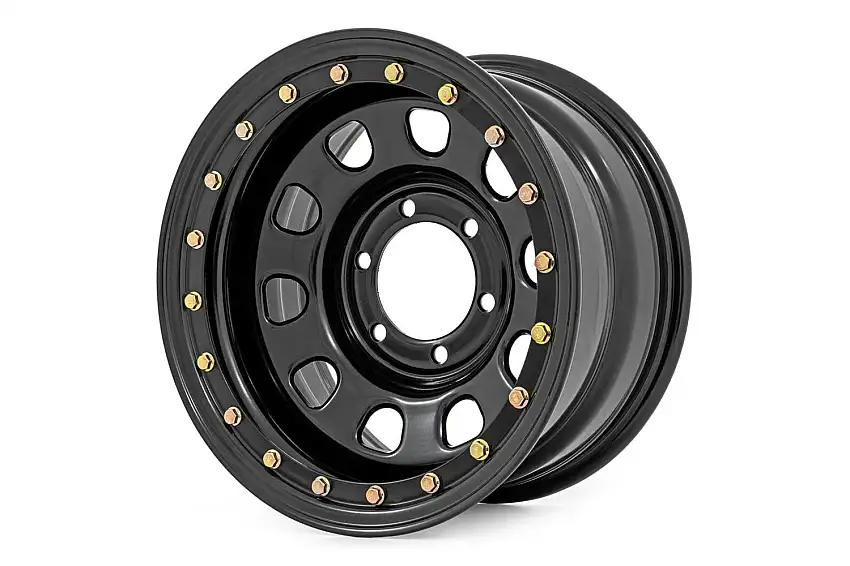 Rough Country RC51-7655SL Steel Simulated Bead Lock Wheel