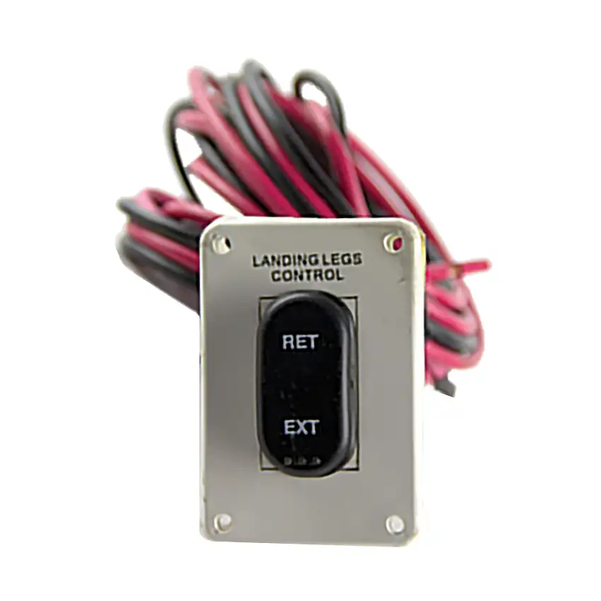 Lippert Components 145236 White IP rated switch and harness only
