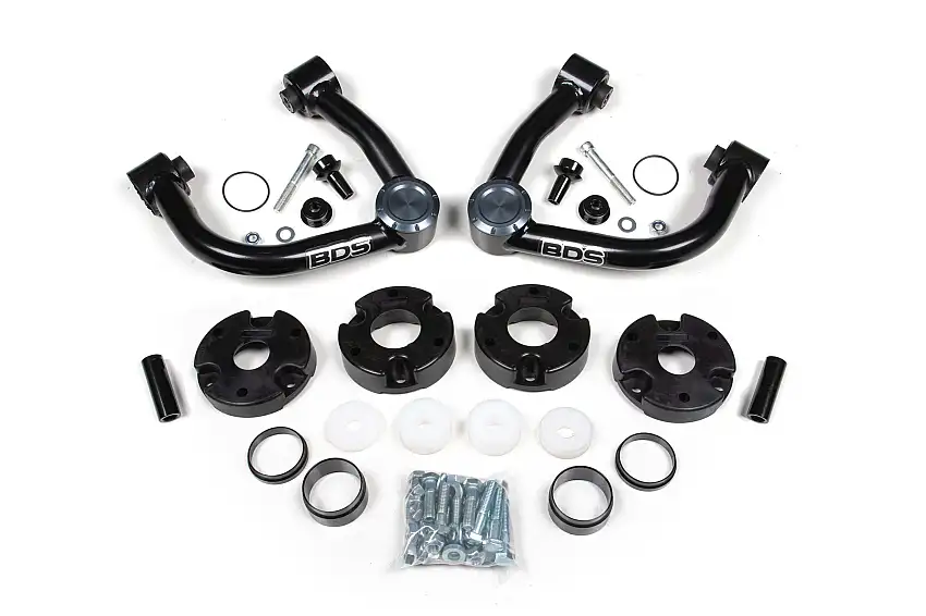 BDS Suspension BDS023301 2021-2025 Ford Bronco 2 Door 3" Suspension Lift Kit, 2" Rear, Spacer (Sasquatch