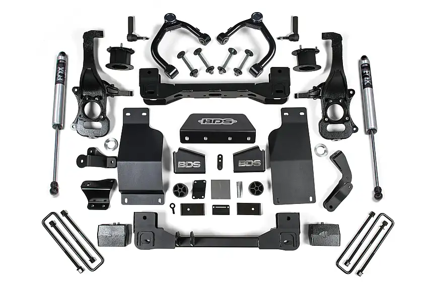 BDS Suspension BDS1807FS 2019-2026 Chevy TB/GMC AT4 1500 Diesel/2.7T 4wd 4" Suspension System - Diesel -