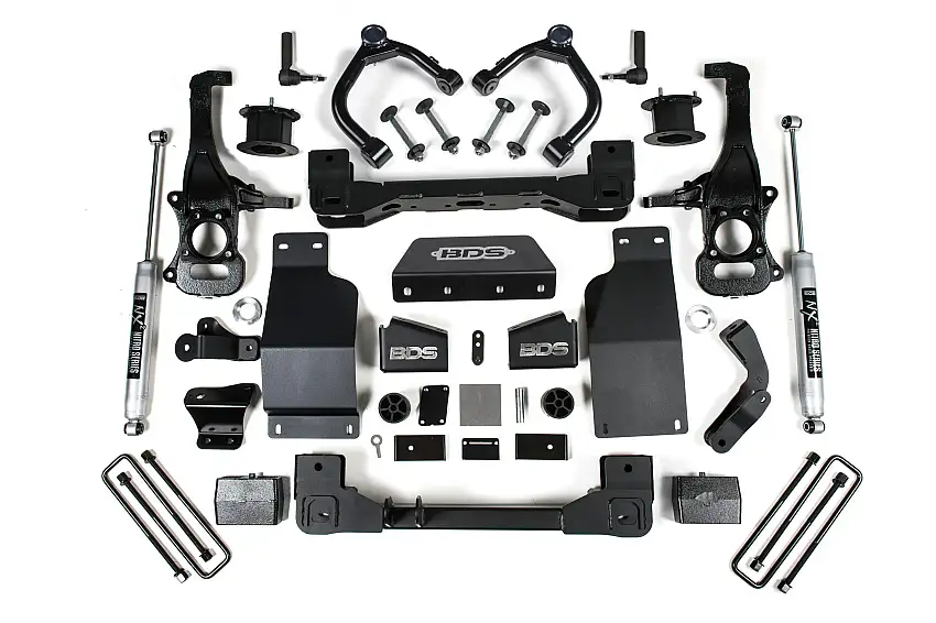 BDS Suspension BDS1807H 2019-2026 Chevy TB/GMC AT4 1500 Diesel/2.7T 4wd 4" Suspension System - NX2