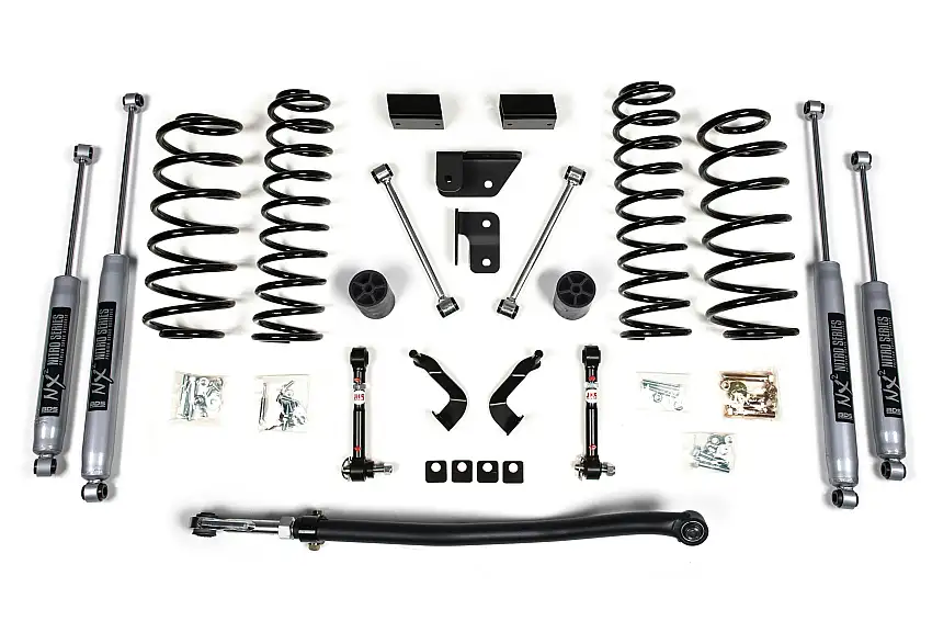 BDS Suspension BDS1437H 2018-2025 Jeep Wrangler JL - 4Dr- 3" Suspension Lift Kit - Coil Spring Front/Re