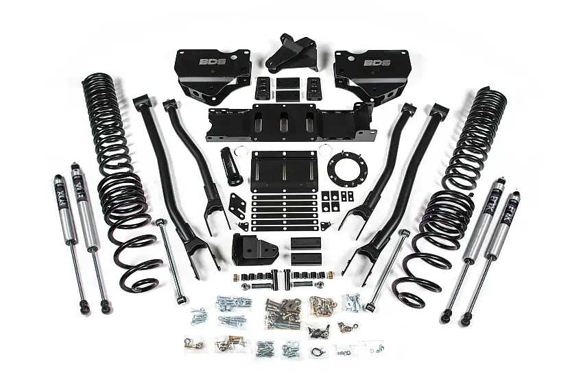 BDS Suspension BDS1674FS 2019-2024 Ram 2500 4" 4-Link Diesel - Rear Coil Springs - Fox Shocks