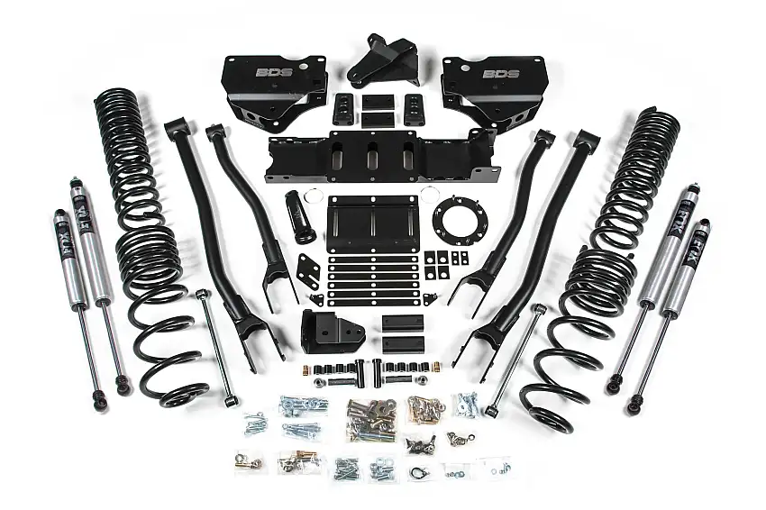 BDS Suspension BDS1689FS 2019-2026 Ram 2500 5.5" 4-Link Gas - Rear Coil Springs - Fox Shocks