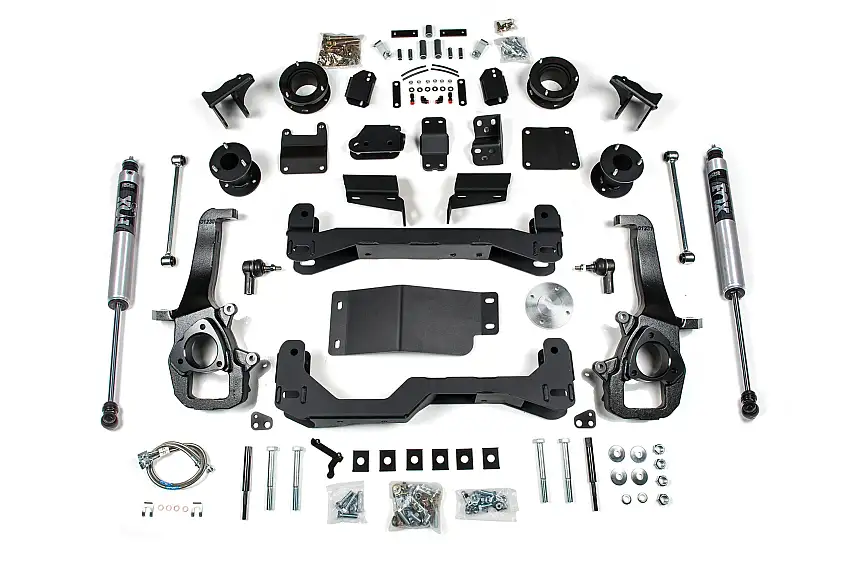 BDS Suspension BDS1698FS 2020-2024 Ram 1500 4" Air Ride Suspension Lift System w/22" Wheels - Fox Shocks