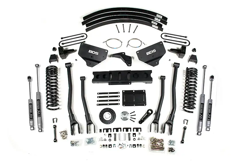 BDS Suspension BDS1614H 13-18 Ram 3500 4wd 8" 4Link/spring - Dsl