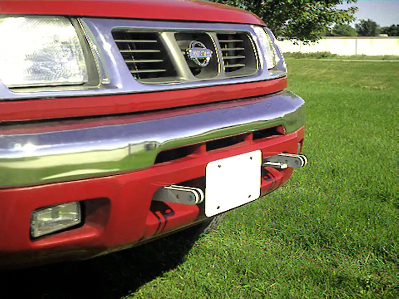 BlueOx Tow Bar Base Plate, Front Mount, RV Flat Towing for Select, NISSAN FRONTIER
