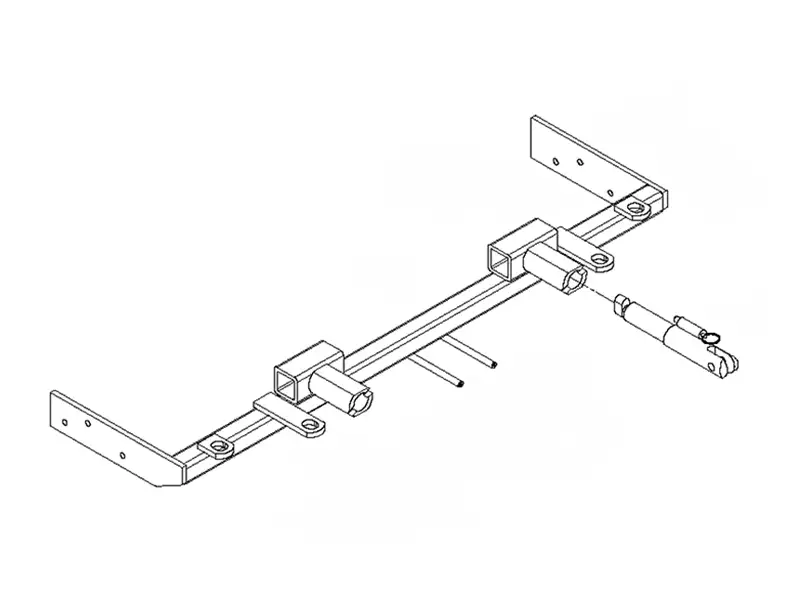 BlueOx Tow Bar Base Plate For Select KIA SPORTAGE LX BX2716
